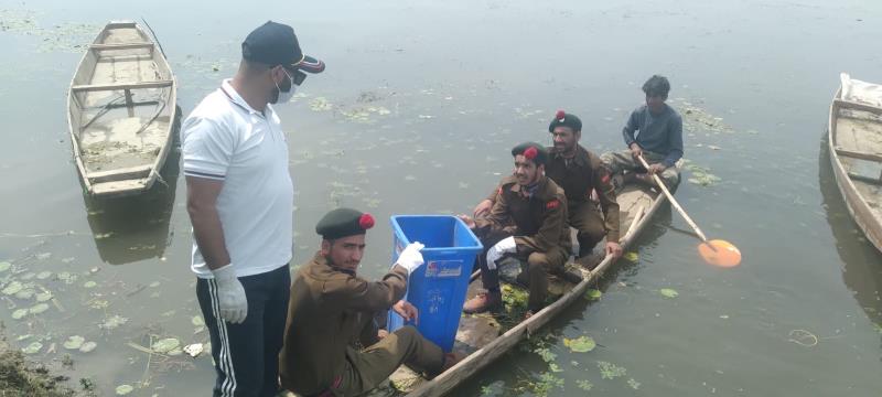 Cleanliness Drive by NCC cadets